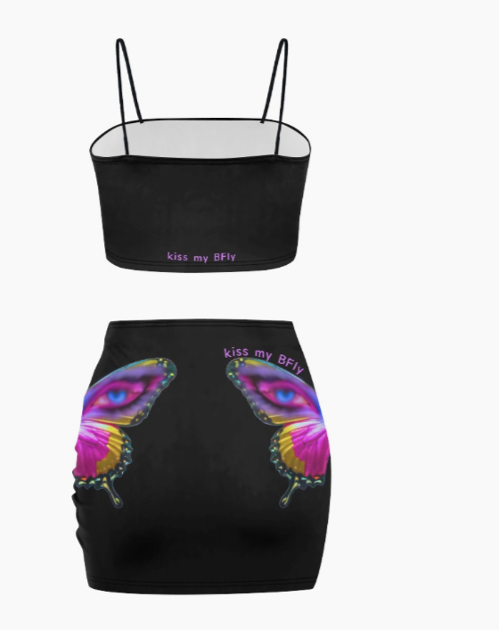 BFly Skirt Set
